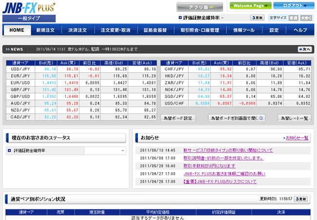 ジャパンネット銀行 Jnb Fxplus 羊飼いのfx記録室