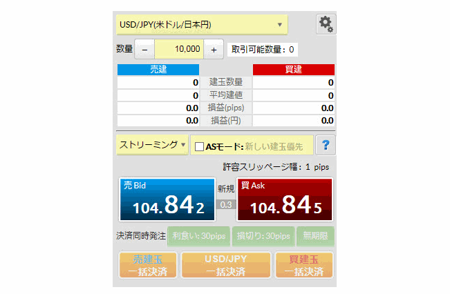 マネーパートナーズ[パートナーズFXnano](スピード注文系システム)