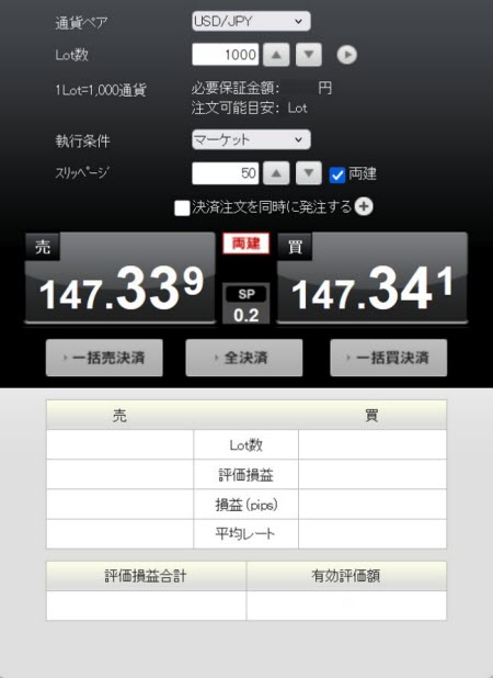 外為どっとコム[外貨ネクストネオ](スピード注文系システム)