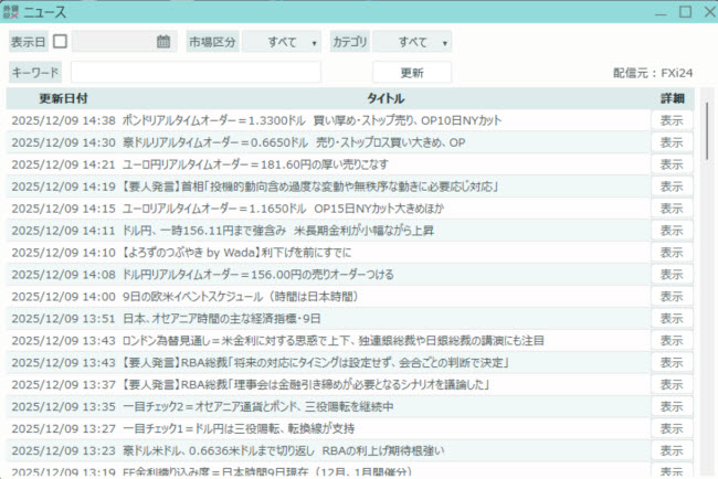 GMO外貨[外貨ex](情報ツール)