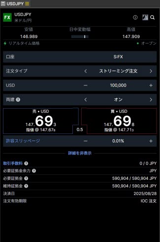サクソバンク証券[FX](スピード系注文)